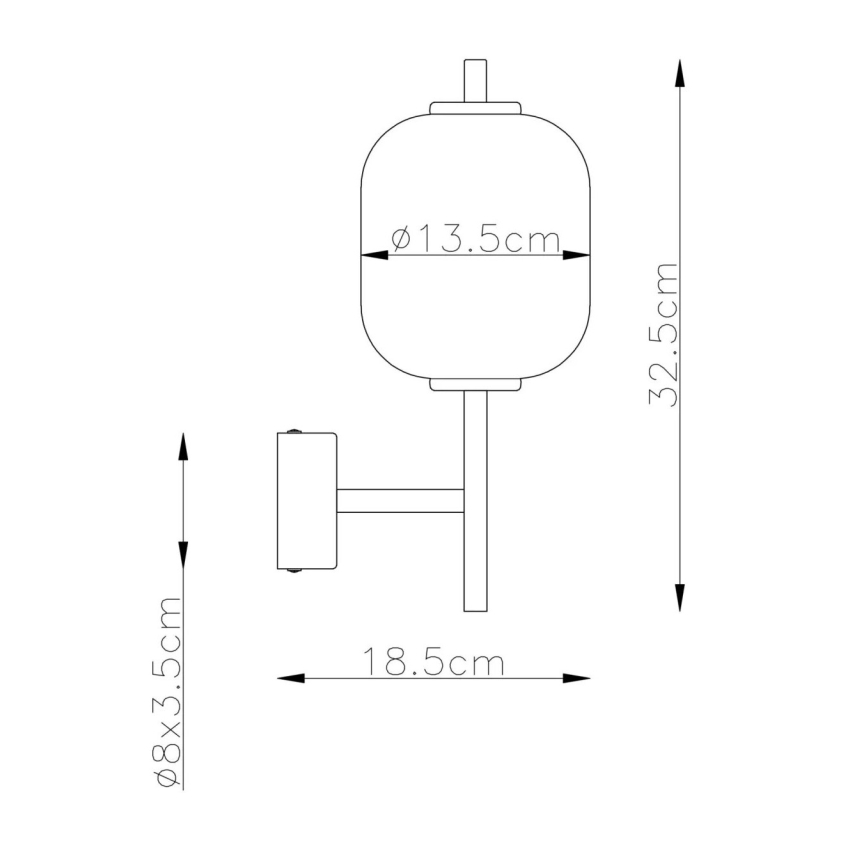 Globo - LED Nástěnné svítidlo LED/7W/230V