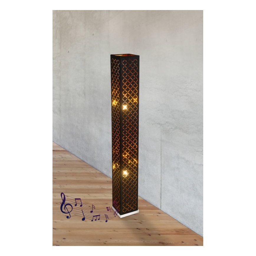 Globo - Stojací lampa s reproduktorem 2xE27/40W/230V
