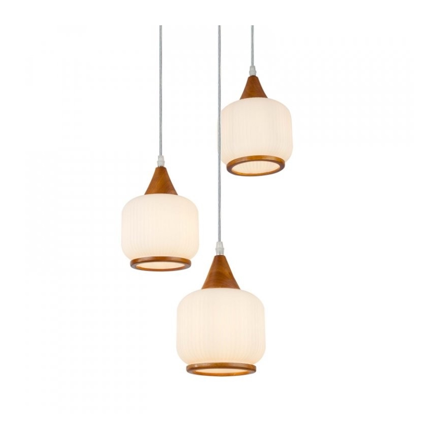 Globo 15308-3H - Lustr na lanku MISSA 3xE27/60W/230V
