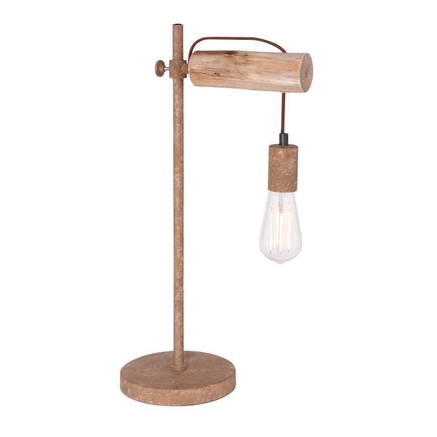 Globo - Stolní lampa 1xE27/40W/230V topol