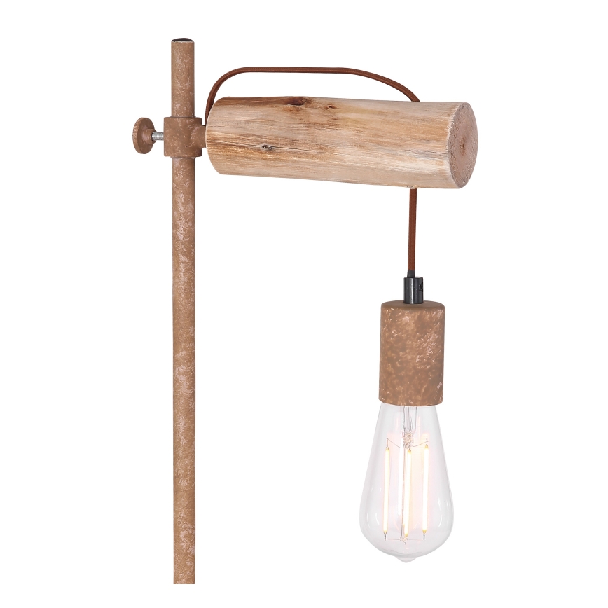 Globo - Stolní lampa 1xE27/40W/230V topol