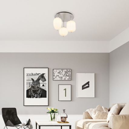 Globo - Přisazený lustr 3xE14/40W/230V lesklý chrom