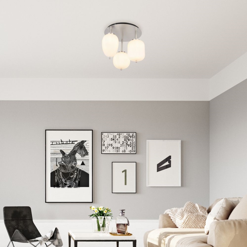 Globo - Přisazený lustr 3xE14/40W/230V lesklý chrom