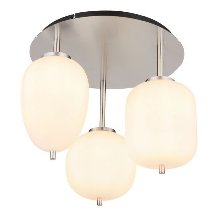 Globo - Přisazený lustr 3xE14/40W/230V lesklý chrom
