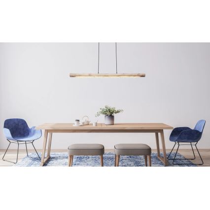 Globo 15354-20 - LED Stmívatelný lustr na lanku FELICITAS LED/25W/230V béžová