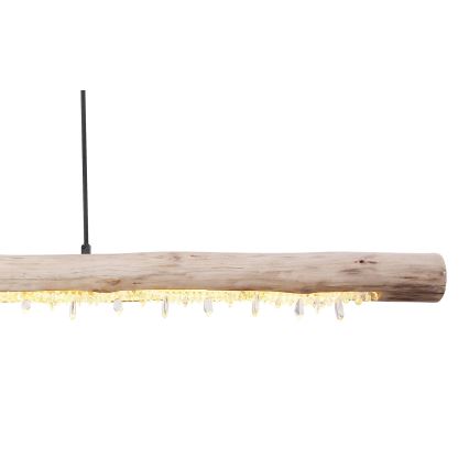 Globo 15354-20 - LED Stmívatelný lustr na lanku FELICITAS LED/25W/230V béžová
