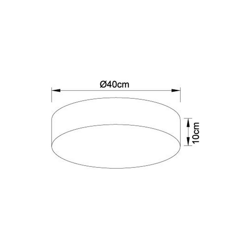 Globo - LED Stmívatelné stropní svítidlo LED/24W/230V 3000-6000K + dálkové ovládání