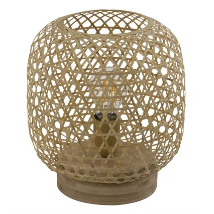 Globo - Stolní lampa 1xE27/60W/230V bambus