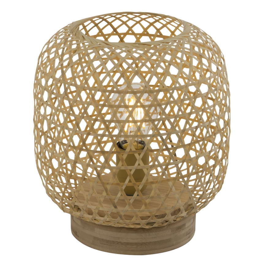 Globo - Stolní lampa 1xE27/60W/230V bambus