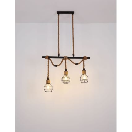 Globo - Lustr na lanku 3xE27/60W/230V