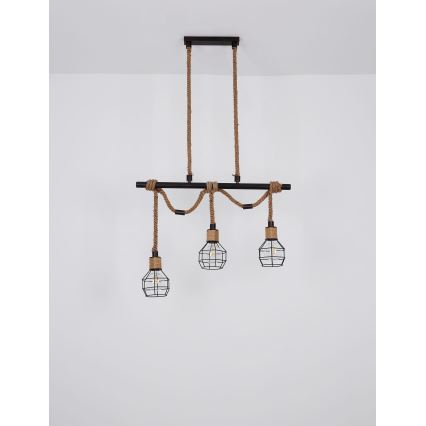 Globo - Lustr na lanku 3xE27/60W/230V