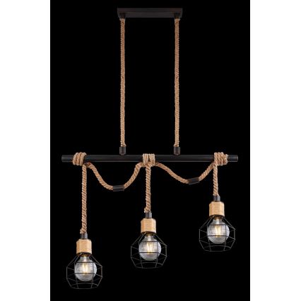 Globo - Lustr na lanku 3xE27/60W/230V