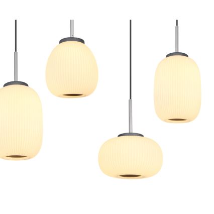 Globo - LED Lustr na lanku 6xLED/13,3W/230V