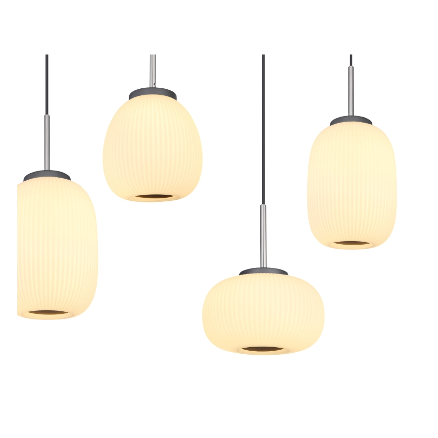 Globo - LED Lustr na lanku 6xLED/13,3W/230V