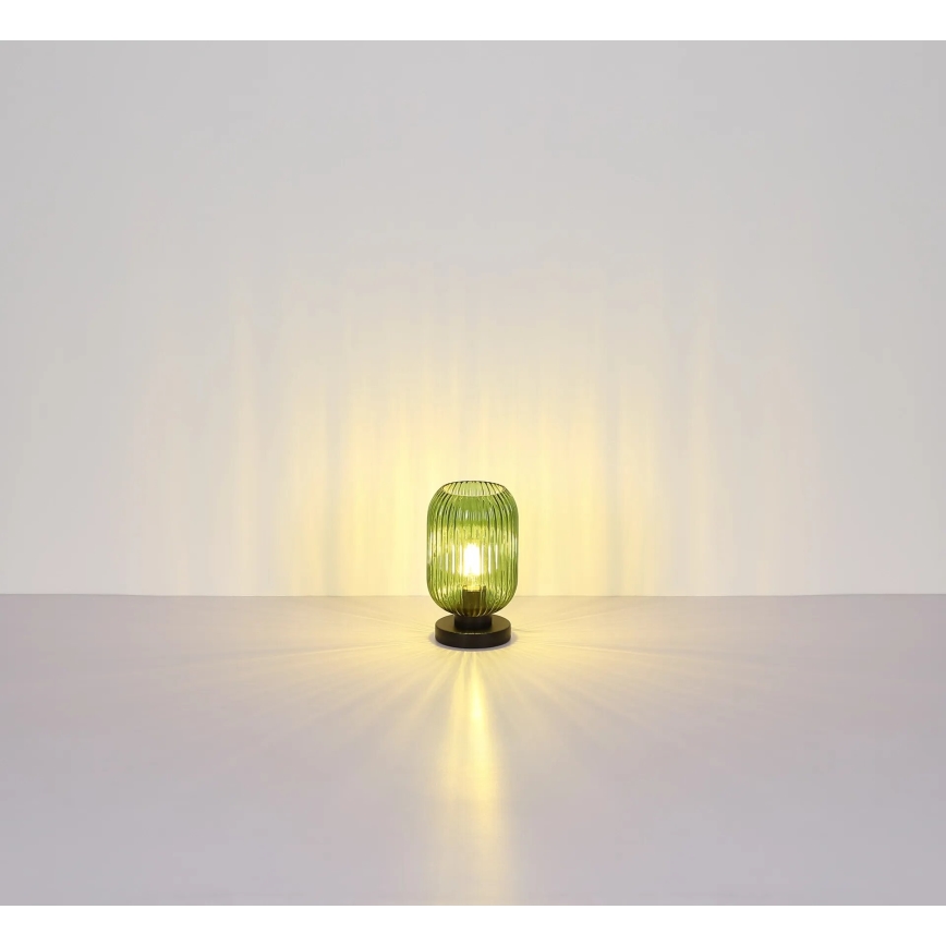 Globo - Stolní lampa 1xE27/40W/230V zelená