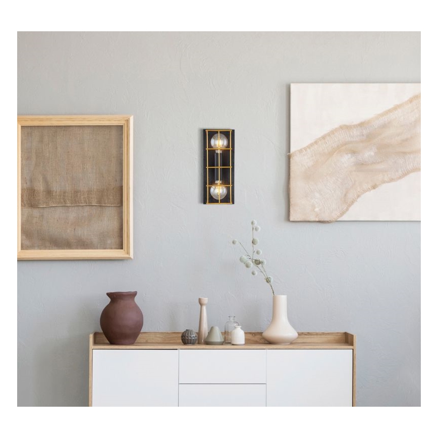 Globo - Nástěnné svítidlo 2xE27/60W/230V