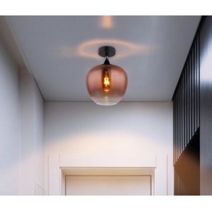 Globo - Stropní svítidlo 1xE27/40W/230V měděná