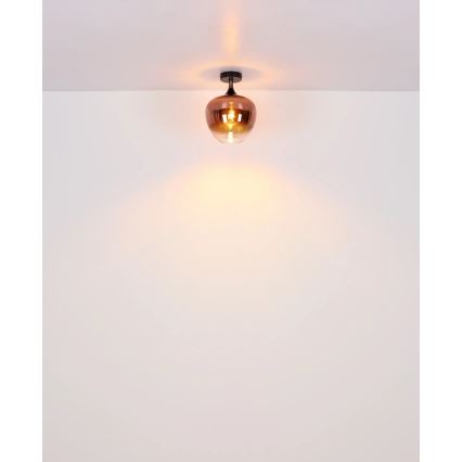 Globo - Stropní svítidlo 1xE27/40W/230V měděná
