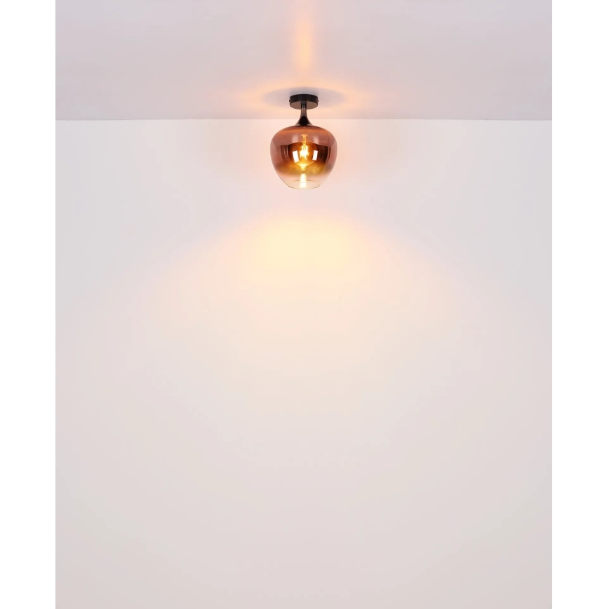 Globo - Stropní svítidlo 1xE27/40W/230V měděná