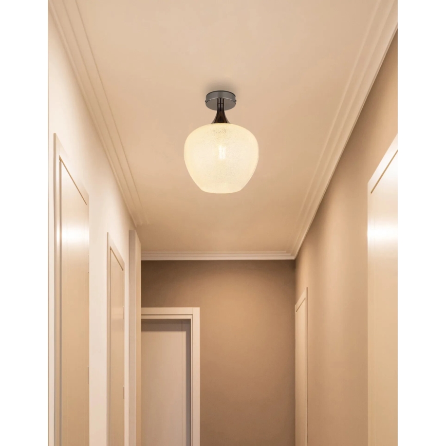 Globo - Stropní svítidlo 1xE27/40W/230V bílá/antracit