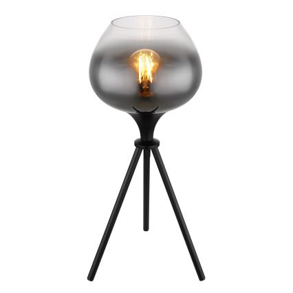 Globo - Stolní lampa 1xE27/40W/230V černá