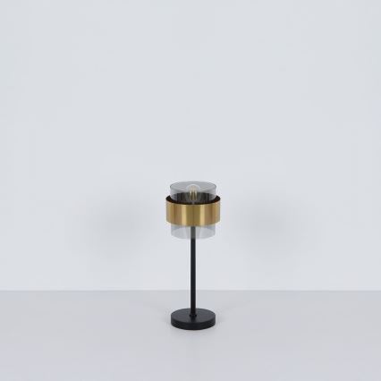 Globo - Stolní lampa 1xE27/60W/230V černá/mosaz