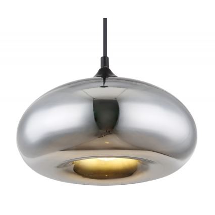 Globo - Lustr na lanku 1xE27/60W/230V lesklý chrom