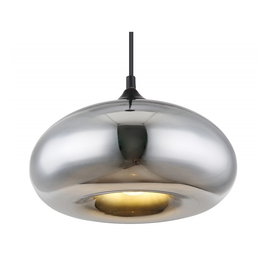 Globo - Lustr na lanku 1xE27/60W/230V lesklý chrom
