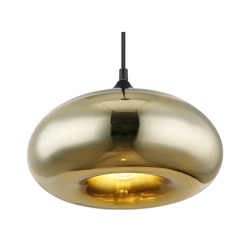 Globo - Lustr na lanku 1xE27/60W/230V zlatá