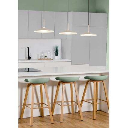 Globo - LED Lustr na lanku LED/24W/230V 4000K krémová