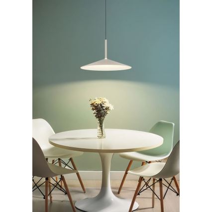 Globo - LED Lustr na lanku LED/18W/230V 4000K béžová