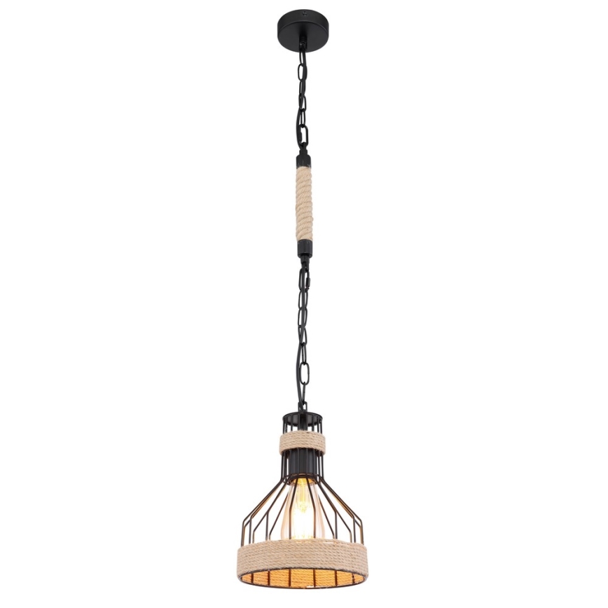 Globo - Lustr na řetězu 1xE27/60W/230V