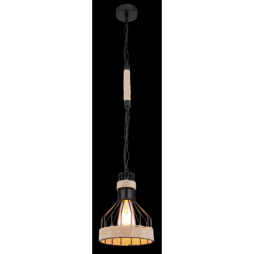 Globo - Lustr na řetězu 1xE27/60W/230V