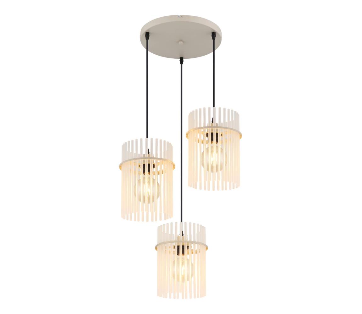 Globo 15698-3HRB - Lustr na lanku GORLEY 3xE27/60W/230V 15698-3HRB