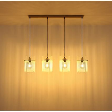 Globo - Lustr na lanku 4xE27/60W/230V