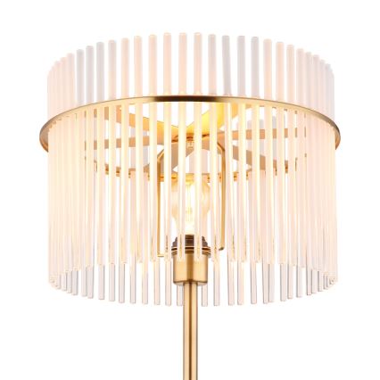 Globo - Stojací lampa 1xE27/60W/230V zlatá