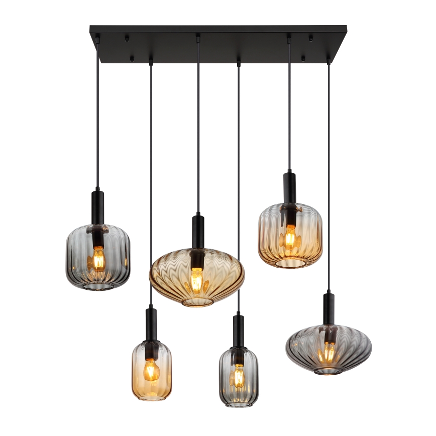 Globo - Lustr na lanku 6xE27/60W/230V