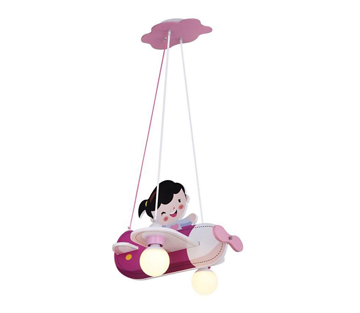 Globo Globo 15728 - Dětský lustr KITA 2xE27/40W/230V GL5662