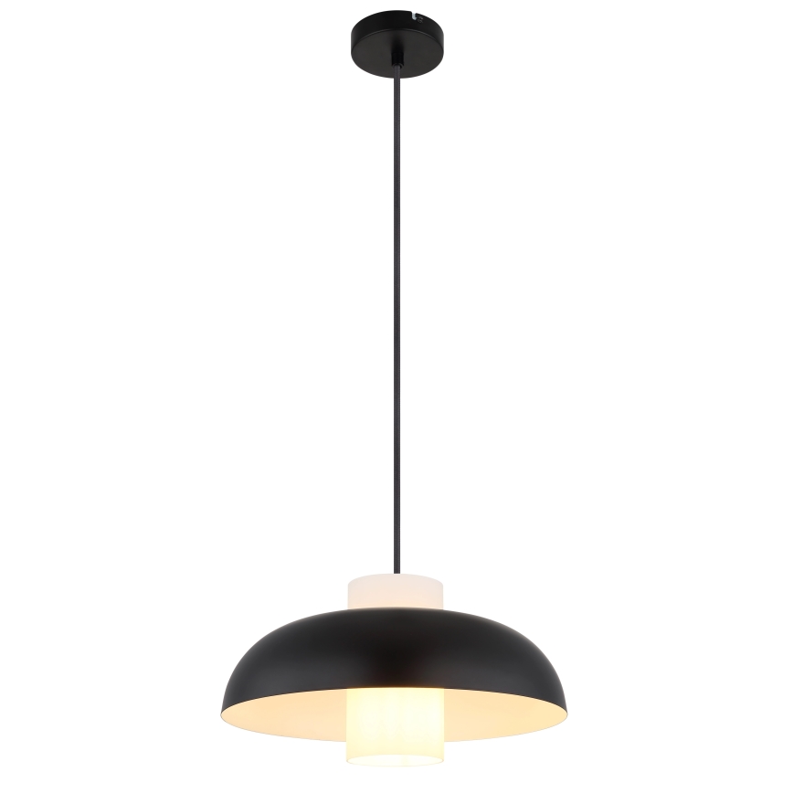 Globo - Lustr na lanku 1xE27/60W/230V černá