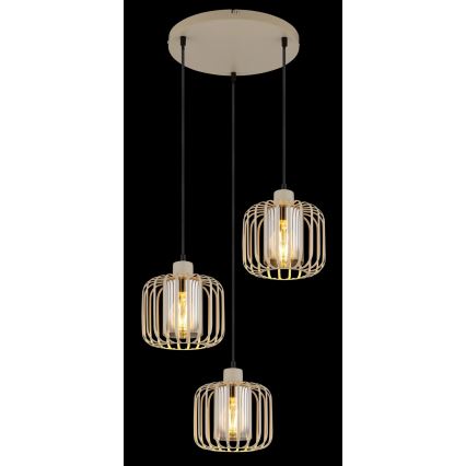 Globo - Lustr na lanku 3xE27/40W/230V