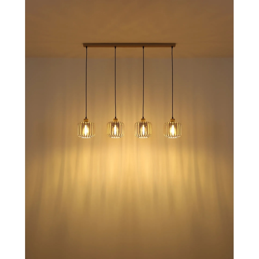 Globo - Lustr na lanku 4xE27/40W/230V