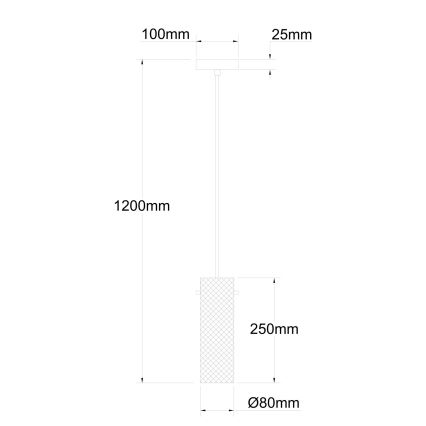 Globo - Lustr na lanku 1xE14/40W/230V