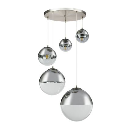 Globo - Lustr na lanku 5xE27/60W/230V pr. 65 cm