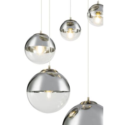 Globo - Lustr na lanku 5xE27/60W/230V pr. 65 cm