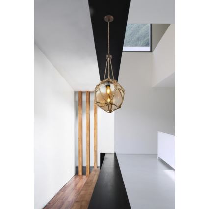 Globo - Lustr na lanku 1xE27/60W/230V