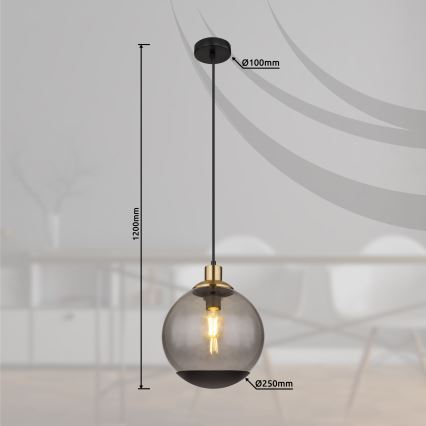 Globo - Lustr na lanku 1xE27/40W/230V