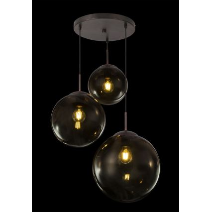 Globo - Lustr na lanku 3xE27/40W/230V pr. 51 cm