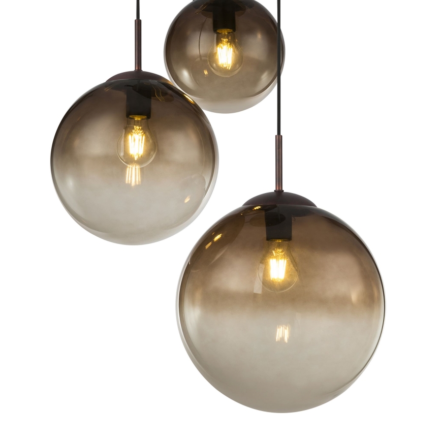 Globo - Lustr na lanku 3xE27/40W/230V pr. 51 cm