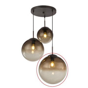Globo 15865-3 - Náhradní sklo VARUS průměr 30 cm