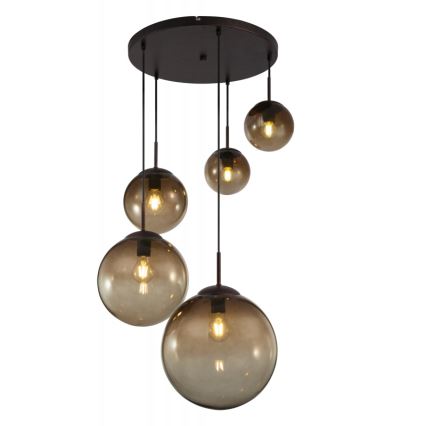 Globo - Lustr na lanku 5xE27/40W/230V pr. 65 cm
